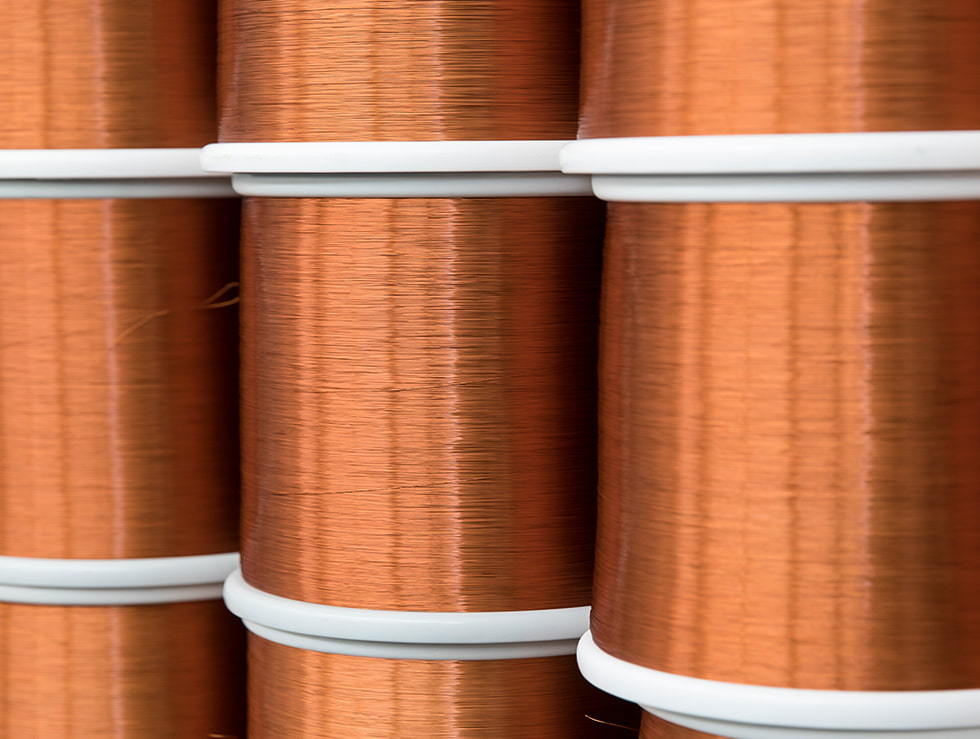 PEW QZ Class 130 Polyester Enameled Copper Round Wire