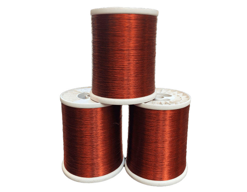What are the advantages and applications of enameled aluminum wire in the electrical industry?