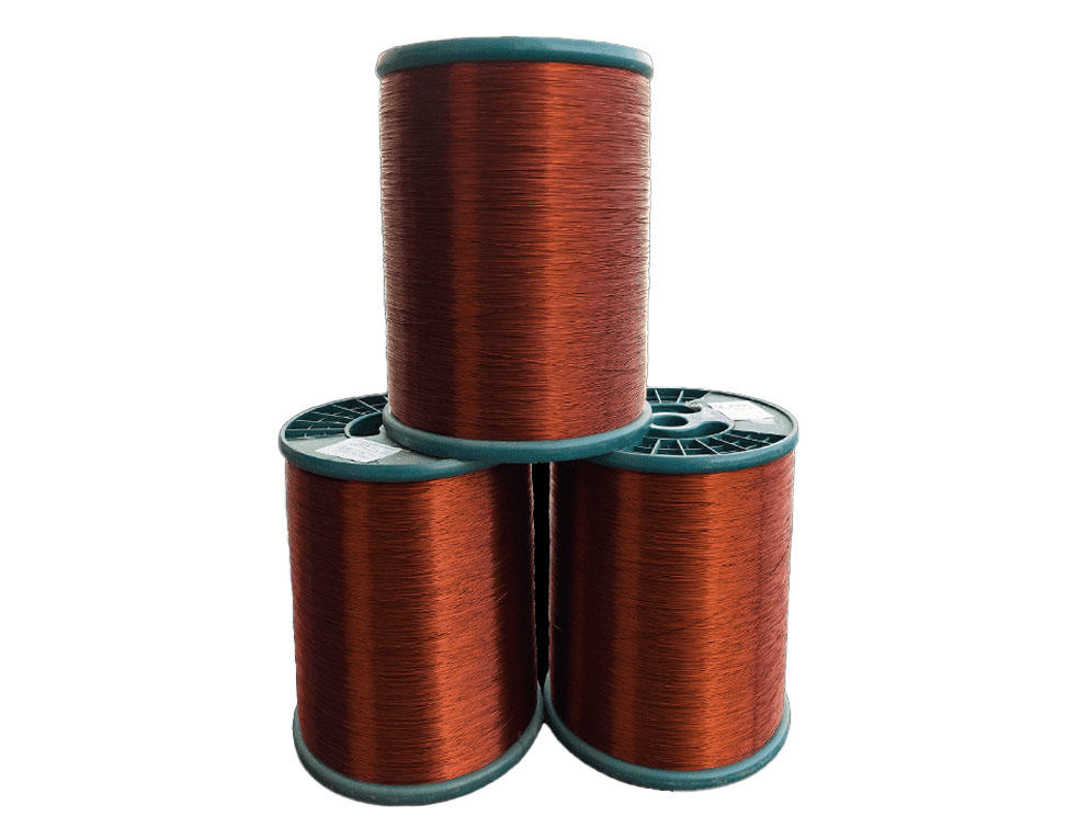 What is enameled wire